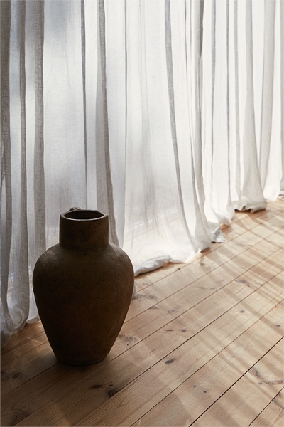 Длинные и широкие шторы из льняного бленда в упаковке по 1 шт. 1262411001