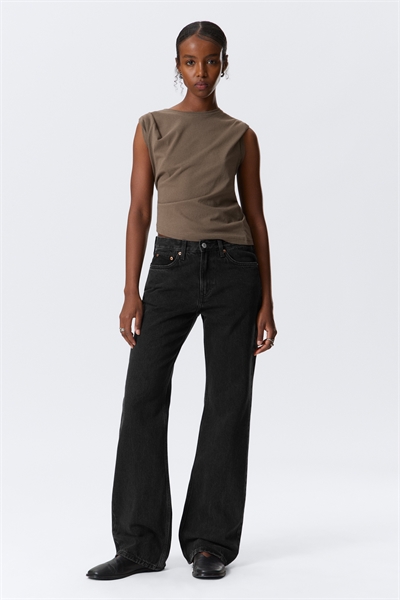 Moon - Джинсы Regular bootcut со средней талией 1261719007