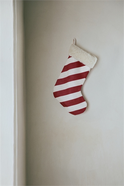 Полосатый рождественский чулок 1300219001