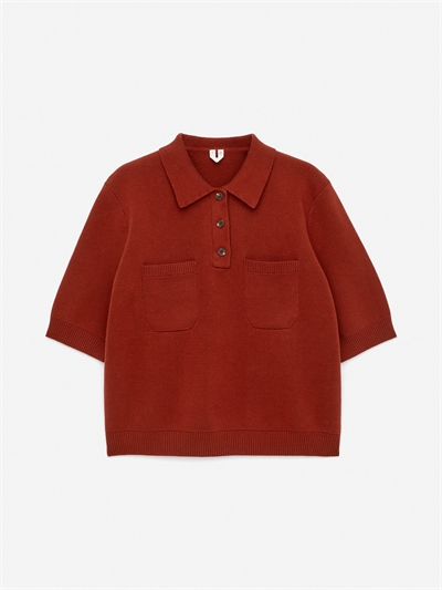 Хлопковая футболка поло 1281821002