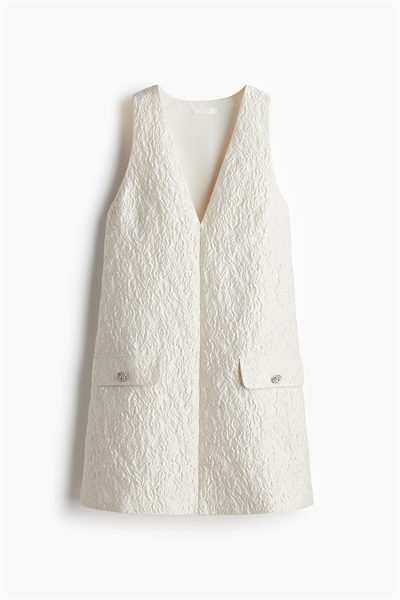 Мини-платье из жаккардового плетения 1263201002