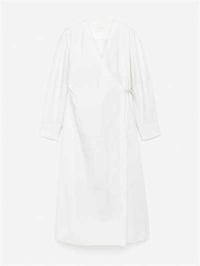 Хлопковое платье с завязками 1267048001