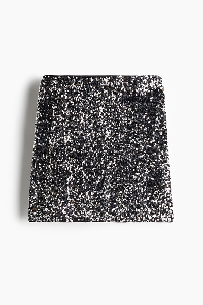 Мини-юбка с блестками 1248091002