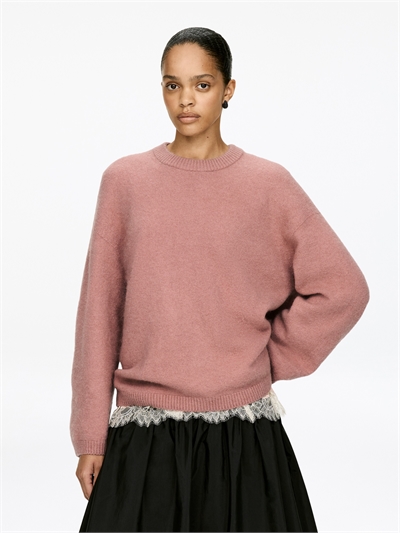 Джемпер из смеси альпаки и шерсти 1248555026