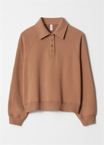 Толстовка-поло с воротником 1256578005