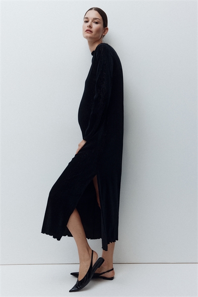 Велюровое платье с блестками MAMA 1290100001