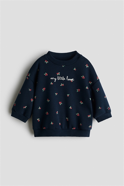 Толстовка с набивным рисунком и ворсом внутри 1293997008