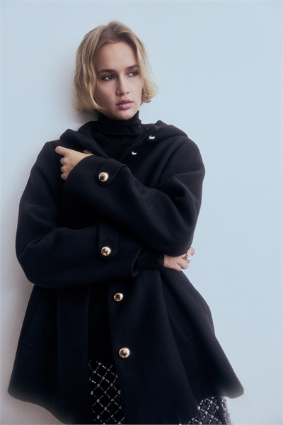 Пальто с капюшоном 1302224001