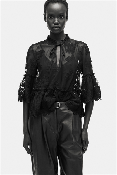 Кружевная блузка 1309882003