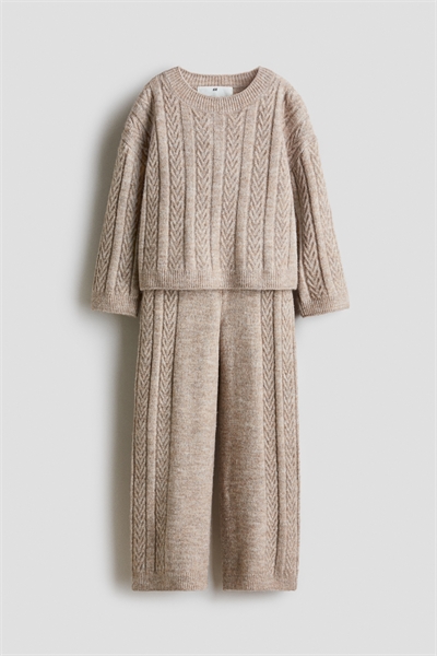 Комплект из 2 частей из кабельного трикотажа 1318684001