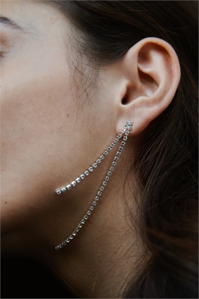 Серьги со стразами 1319039001