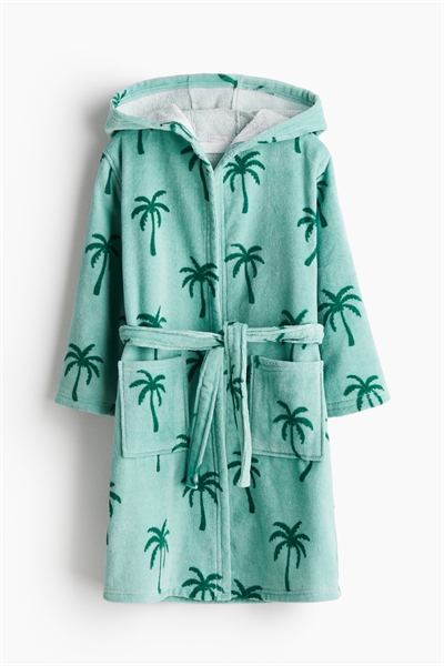 Халат из хлопковой махры 1264903002