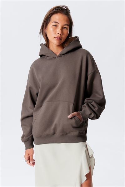 Худи оверсайз из плотного материала 1242247016