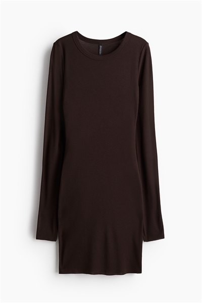 Ребристое платье бодикон 1242708004