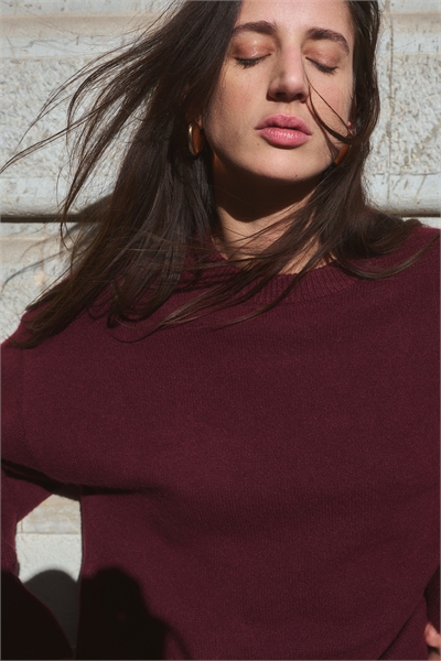 Джемпер в стиле оверсайз 1250514005