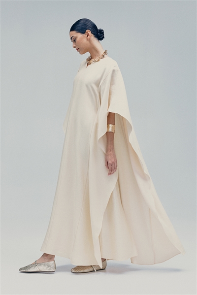 Платье-кафтан с переливающимся рисунком 1263342002