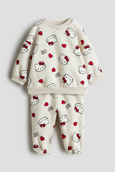 Комплект из 2 частей толстовки с принтом 1268562006