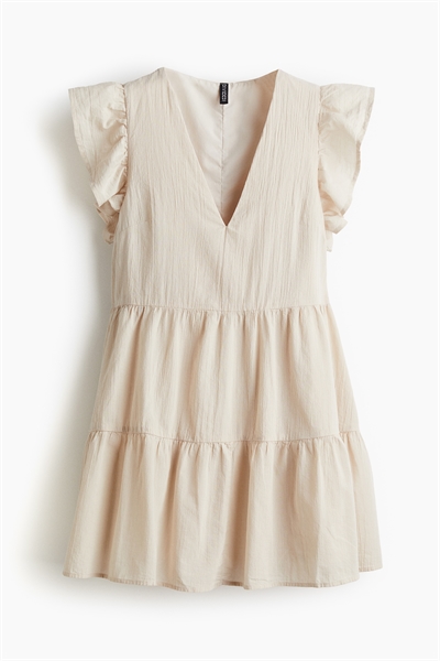 Короткое платье с рукавами-воланами 1224841004