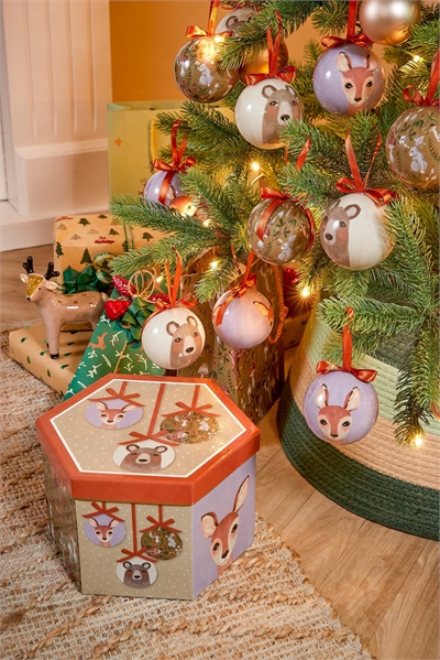 Подарочный набор елочных игрушек 1286287006