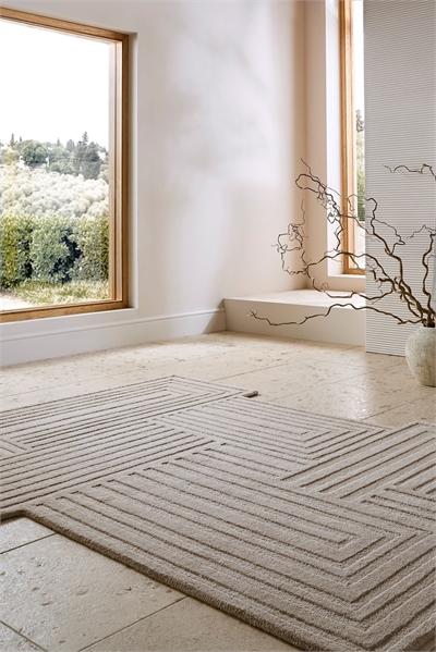 Ковер Zen Shaped Wool Geometric Rug 1333594001