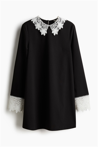 Платье с кружевными деталями 1262317001