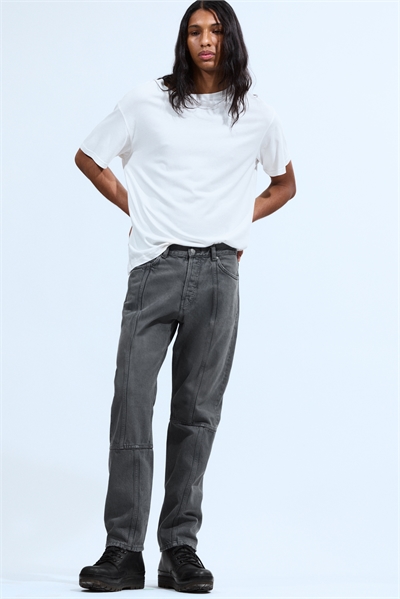 Джинсы свободного кроя с прямыми штанинами 1300872001