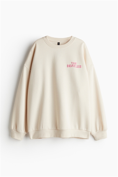 Толстовка с принтом в стиле оверсайз 1227731013