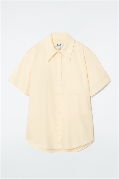 Хлопковая рубашка с короткими рукавами 1241776001