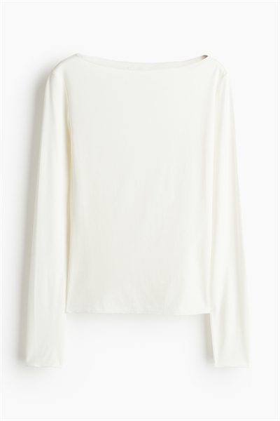 Топ из гладкого трикотажа 1243233002