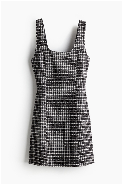 Мини-платье из текстурированного джерси 1262640001