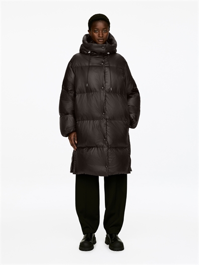 Длинное пальто из переработанного пуха 1308268001