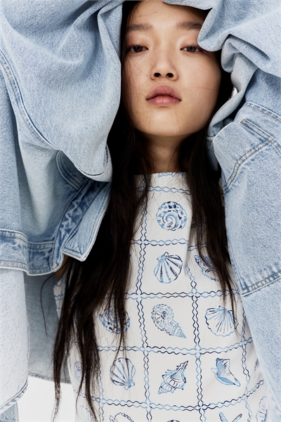 Хлопковое платье с открытой спиной 1270336006