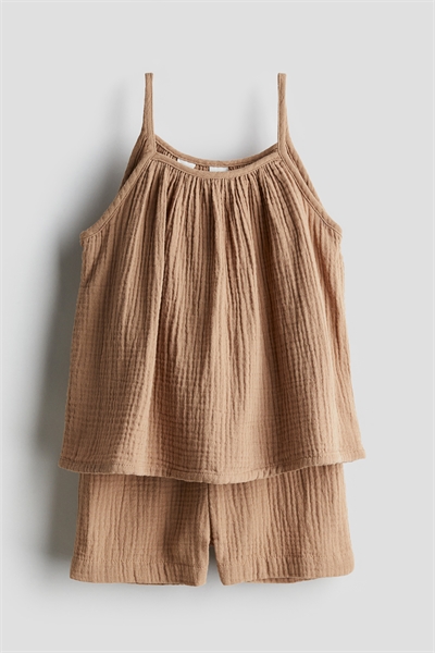 Комплект из двух частей из хлопка двойного плетения 1027169008