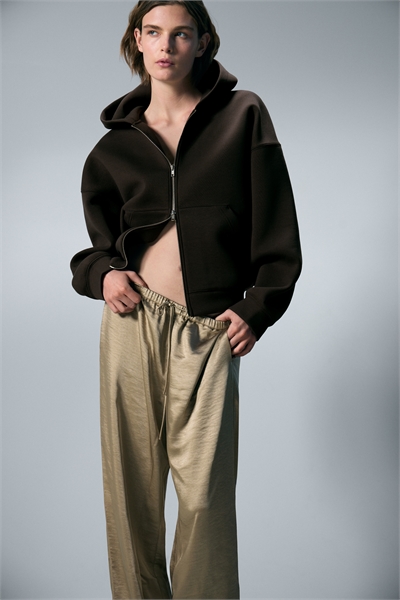 Толстовка на молнии с капюшоном Oversized Scuba 1261272001