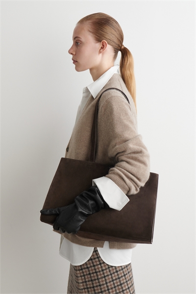 Длинные кожаные перчатки 1292983001