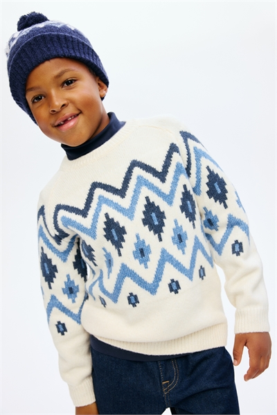 Джемпер из жаккардовой вязки 1302503014