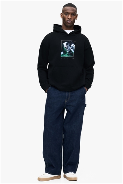 Свободная толстовка с принтом 1306773009