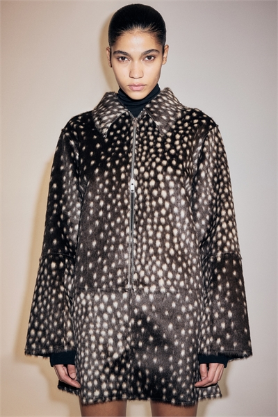 Юбка из пушистой ткани 1308322002