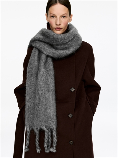 Шарф из смеси мохера и шерсти 1299719001