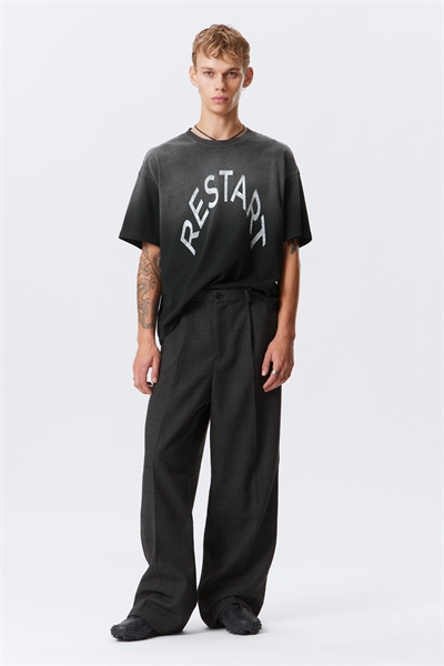 Свободные брюки из плотной костюмной ткани Uno 1307888001