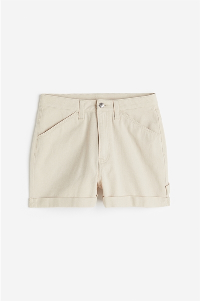 Шорты-карго с высокой талией 1148345001