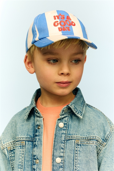 Кепка из хлопковой саржи 1270233002