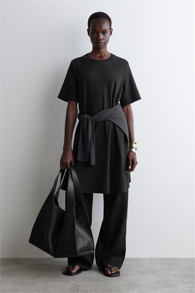 Мини-платье-футболка A-line 1272838001