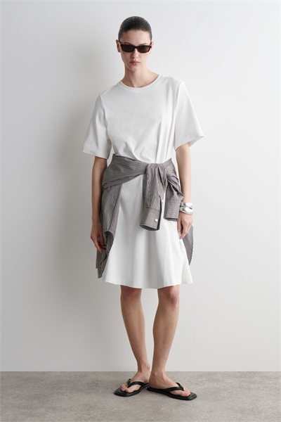 Мини-платье-футболка A-line 1272838002