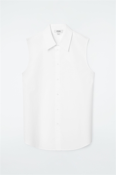 Рубашка без рукавов с открытой спиной 1239289001