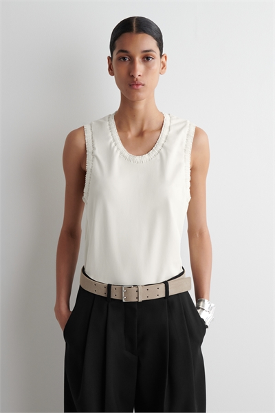 Хлопковая майка с начесом 1276500002