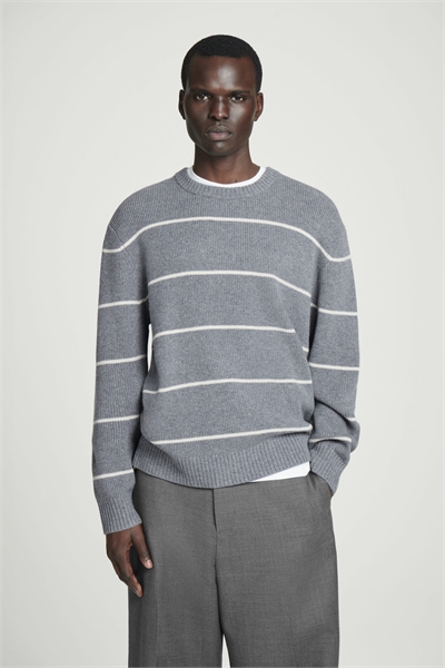 Джемпер в полоску из шерсти 1207881004