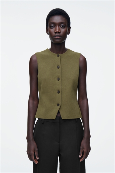 Жилет из трикотажного хлопка 1277766003