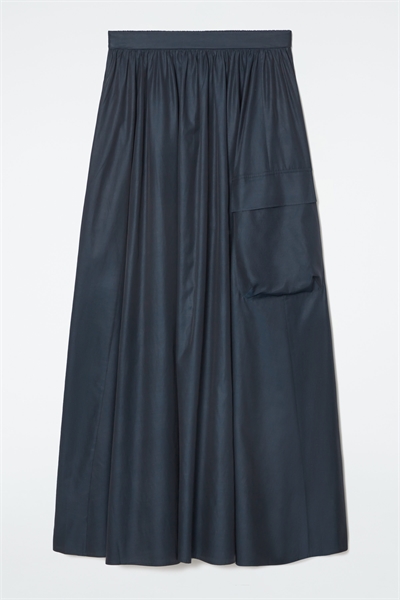 Длинная юбка-трапеция 1246212001