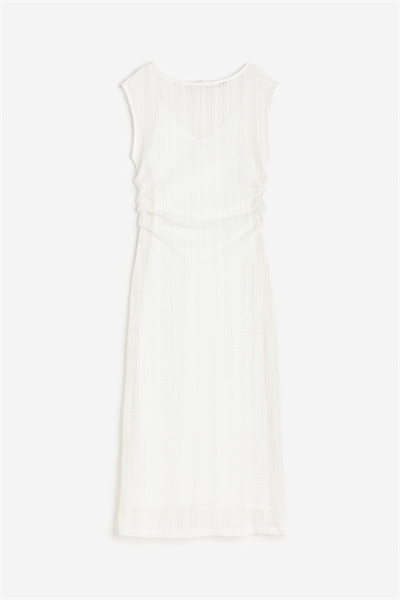 Платье с вязаным узором 1155189002